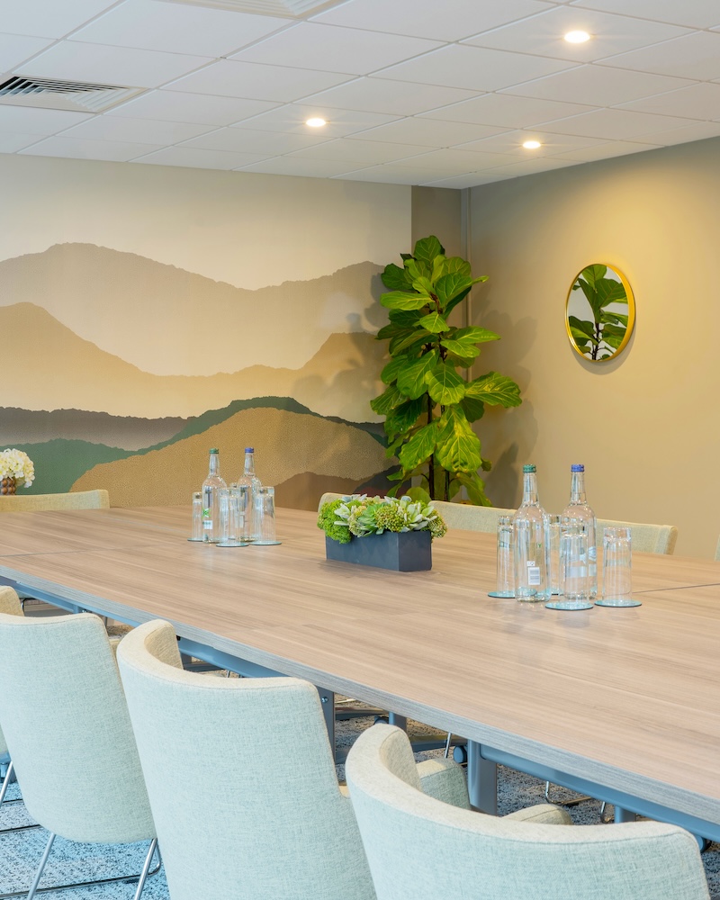 Boardroom at Holyrood serviced offices in Poole by Arena Offices