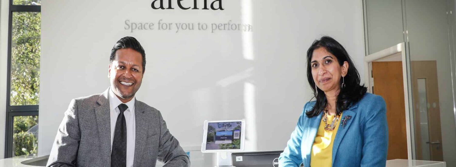 The Rt Hon Suella Braverman QC MP visits Arena Business Centre