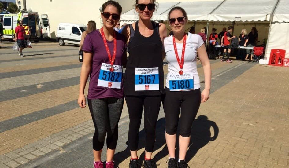 Arena Team Complete Bournemouth Bay Run